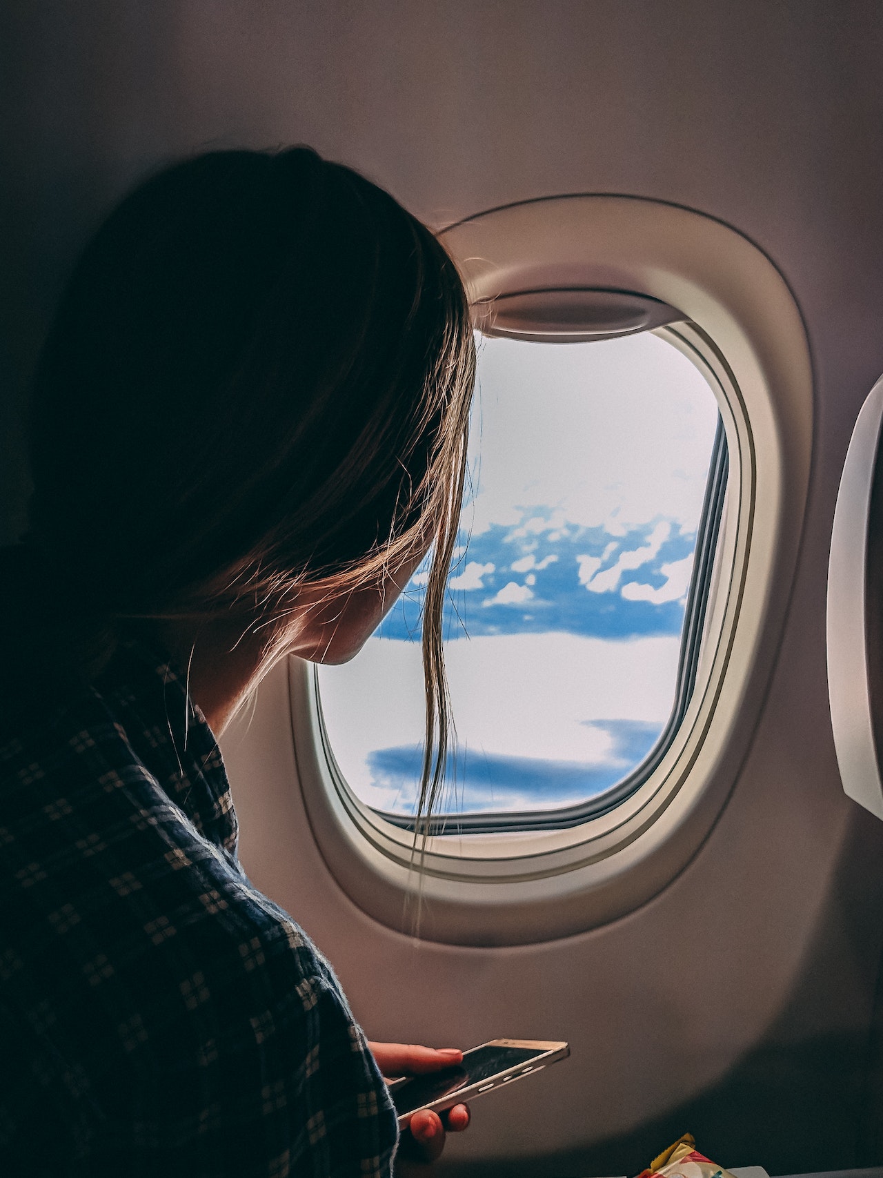 Photograph of airplane in UAE air tickets